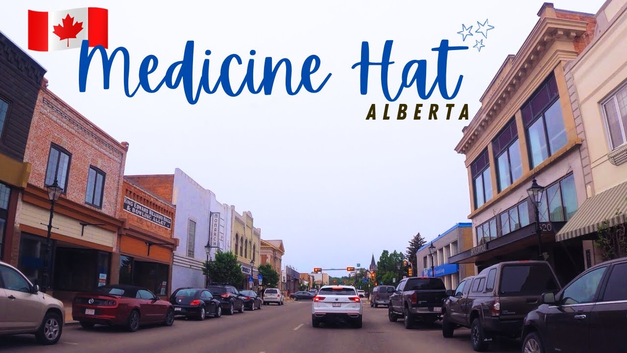 Tour around City of MEDICINE HAT, Alberta | Canada [4K]- Alberta’s 6th largest city