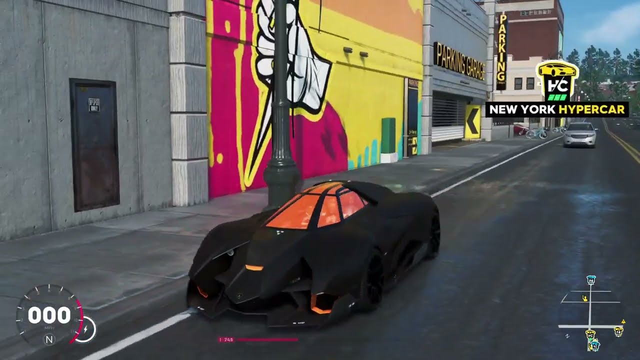 New York to San Francisco - Lamborghini Egoista - No shortcut - The Crew 2 //PS5//