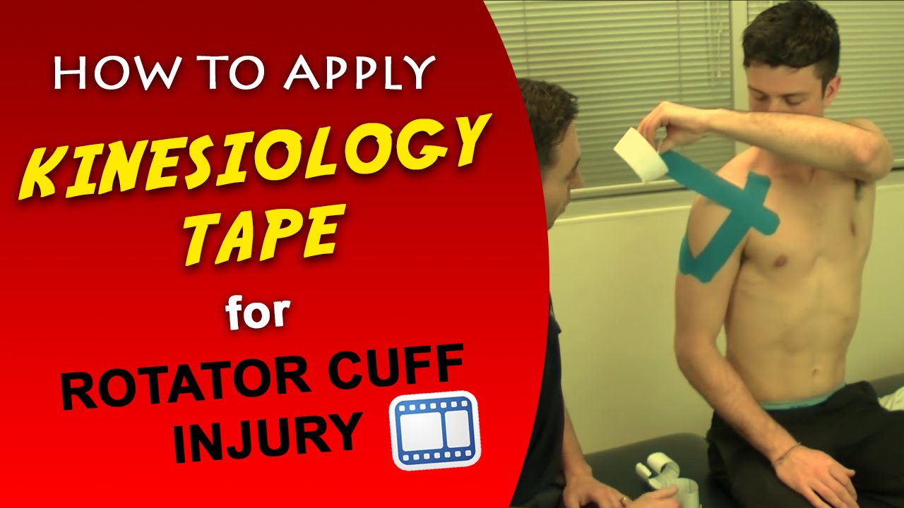 How to Kinesiology Tape a Rotator Cuff Injury - Doctor K