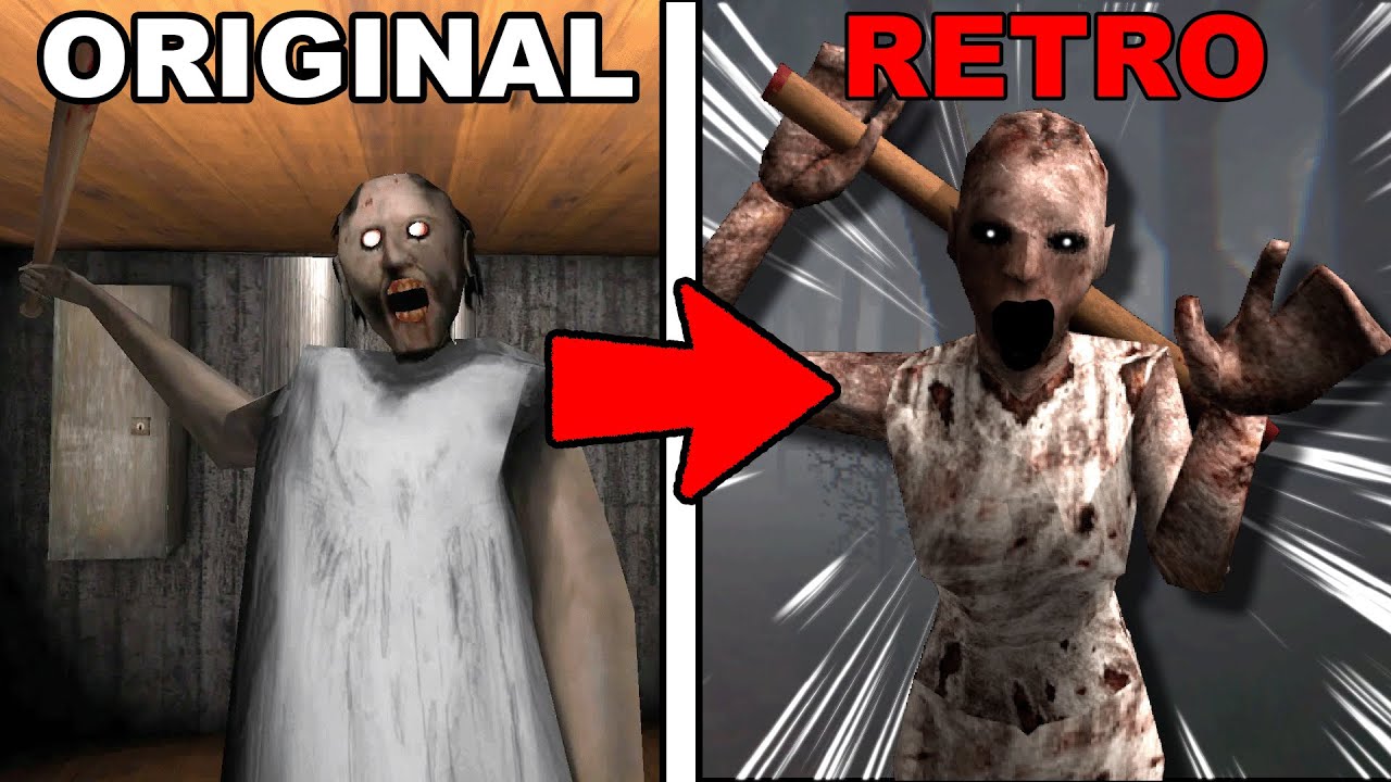 I made Granny with PS1 Graphics