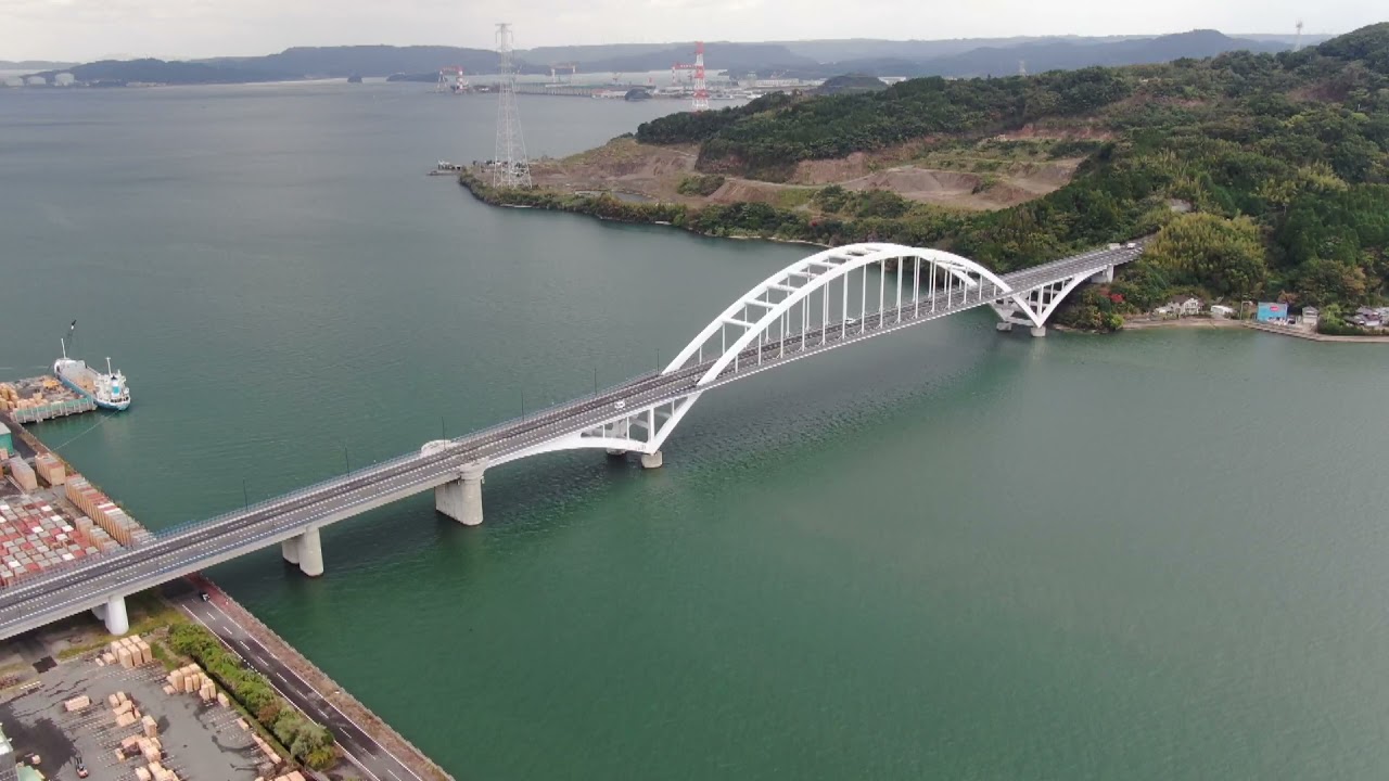 空撮・伊万里湾大橋～橋物語～（２０２１年１１月１８日）
