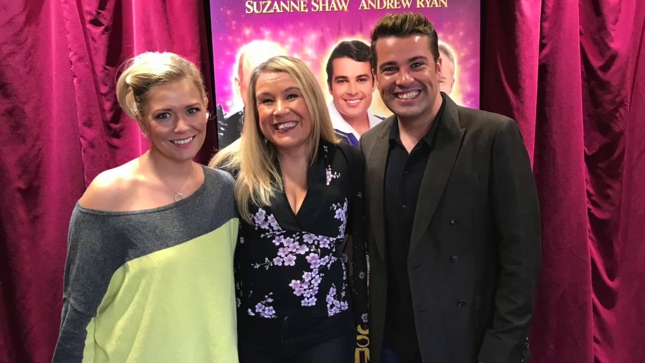 Mayflower Panto Interviews Suzanne Shaw and Joe McElderry