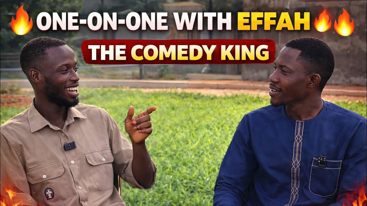 🔥ONE-ON-ONE WITH EFFAH🔥THE COMEDY KING🔥