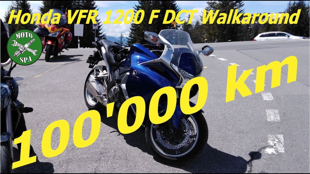 Walkaround Honda VFR 1200 F DCT nach 100'000km, the story of my Motorbike after a great distance