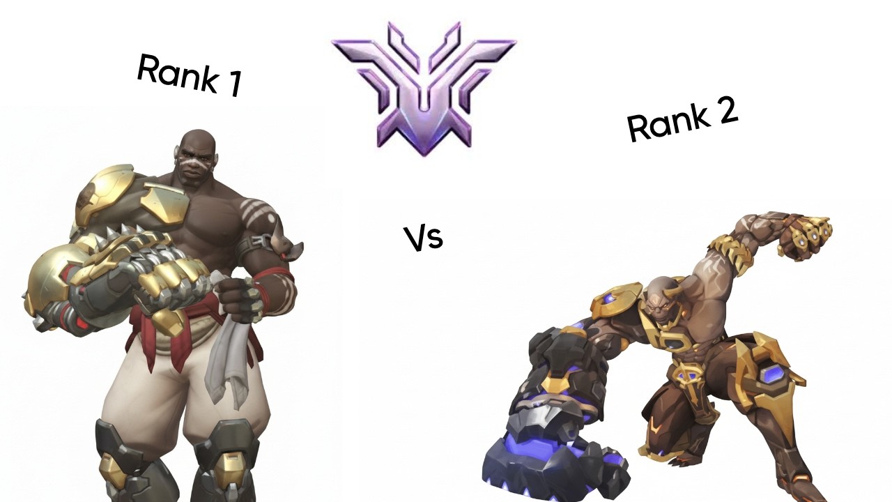 Doomfist Mirror in Champ 4 Lobby