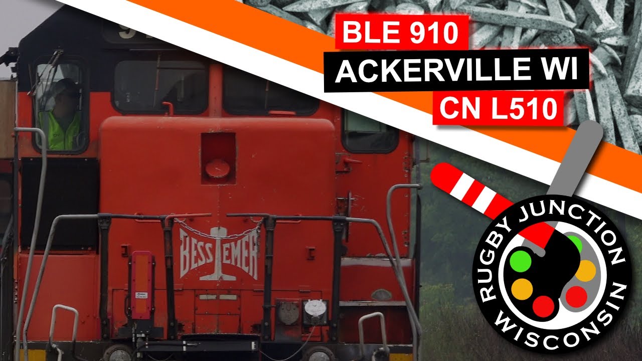 BLE 910 on CN L510 at Ackerville WI
