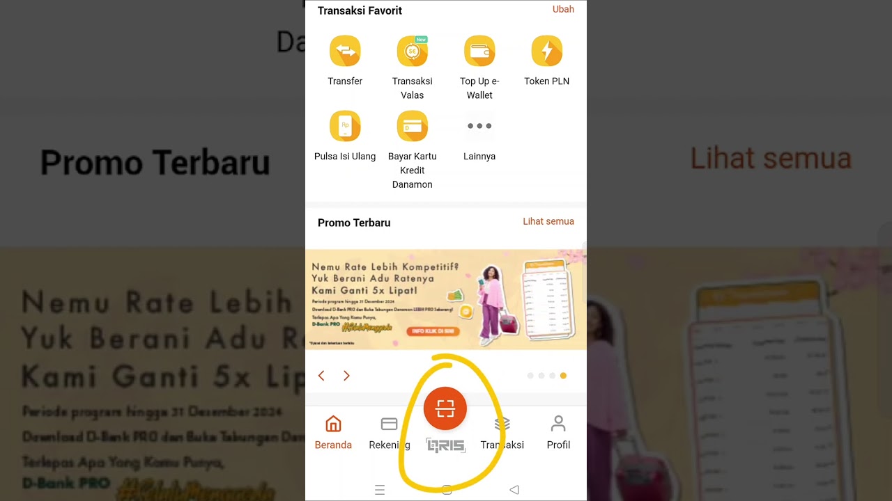 Fitur D-Bank Pro Bank Danamon