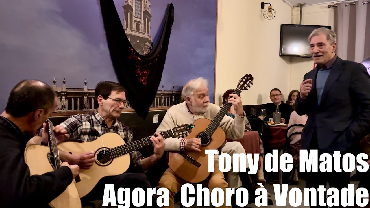 Tony de Matos - Agora Choro à Vontade - por Rogério Lourenço