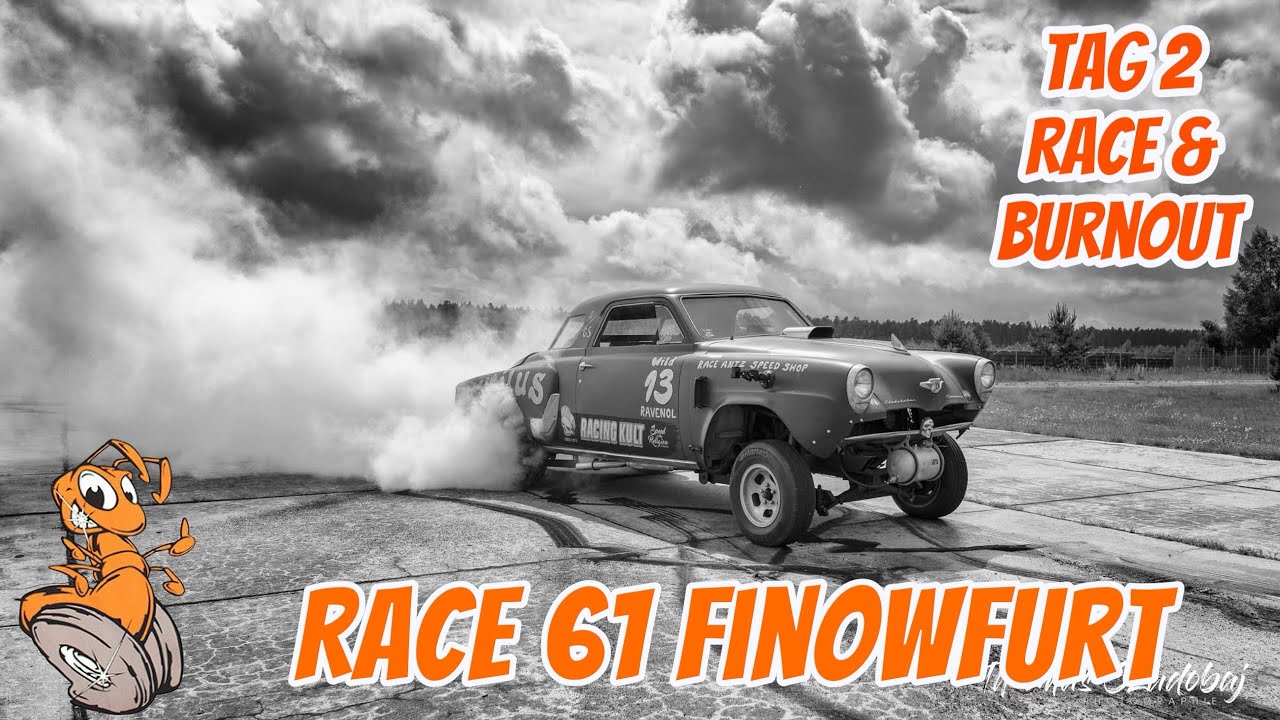Race 61 Roadrunners Paradise Finowfurt 1/8 Meile Race Burnouts Hot Rods Bikes & Rock n Roll Teil 2