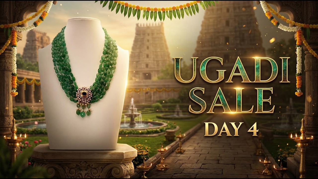 Ugadi Sale Day 04 🎉 Wholesale Sale 2026 at RH Jewellers | Silver 1Gram Gold Pearls Corals Collection