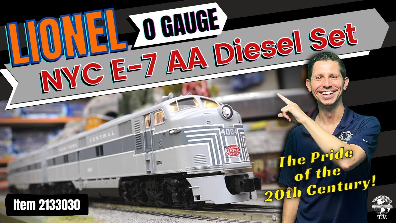 O Gauge Lionel NYC E-7 AA Diesel Locomotive Set