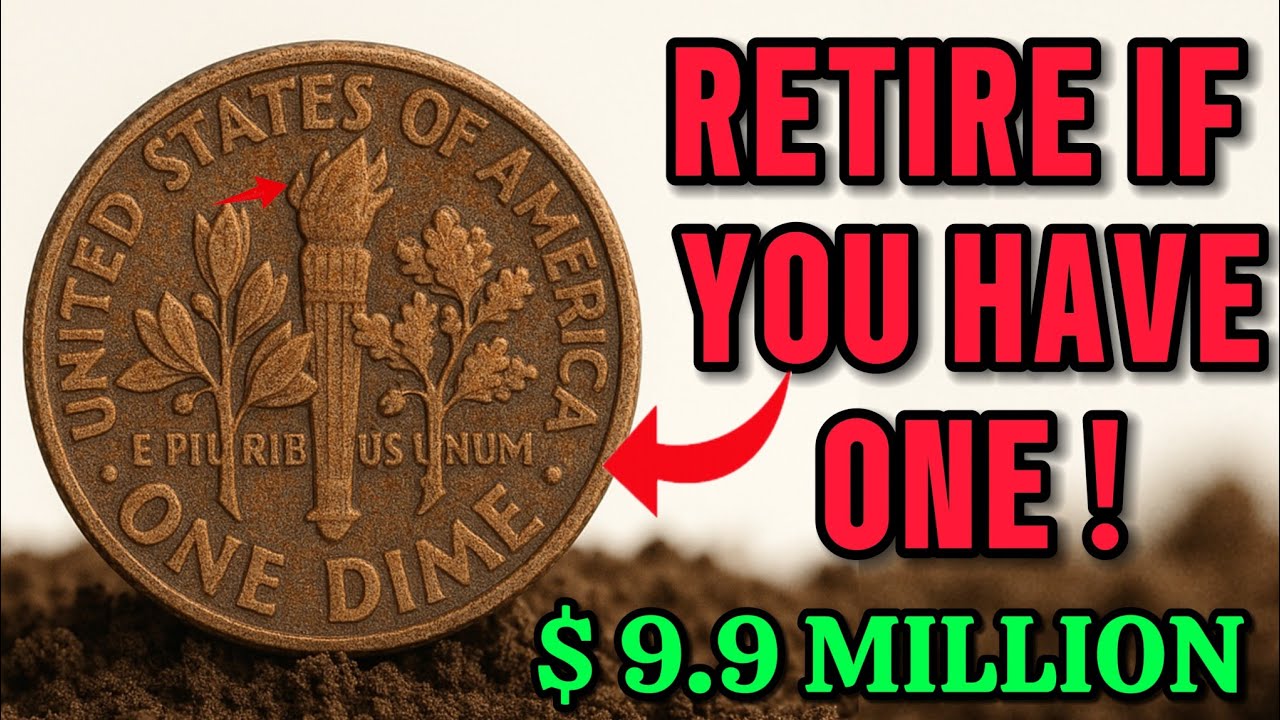 Collecter are pay big money 1991 One Dime Coin Worth BIG Money Rare Roosevelt Dimes You Should Look
