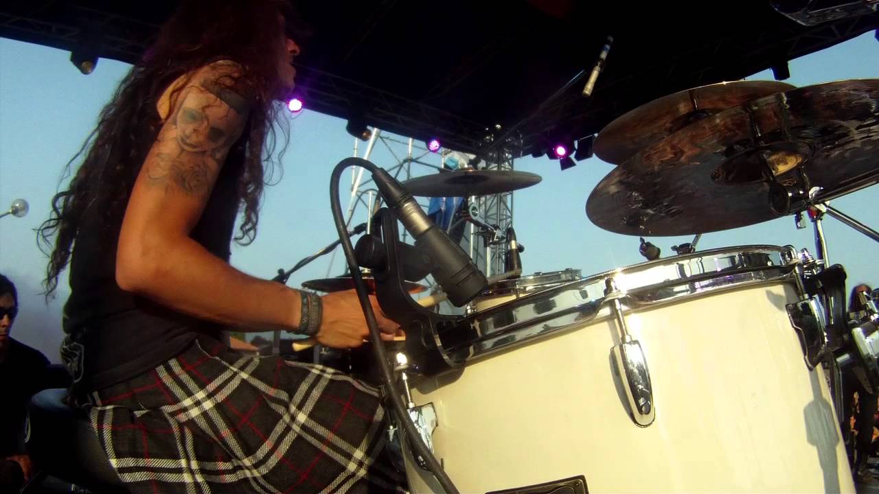 Opera IX - Maleventum live at Fosh Fest - DRUMCAM (Cimi Mezzano - alias Dalamar)