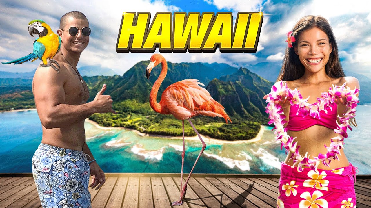 THE DAY I WAS IN HAWAII - نهار كنت فهاواي 🌏🌈✈️