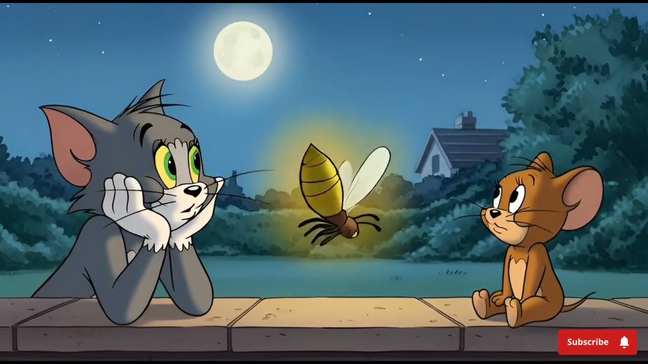 Tom and Jerry fight over moon 🌙🌙| Tom&Jerry | classic cartoon | Episode 2