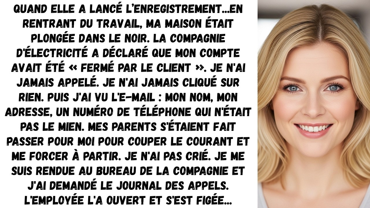 La Compagnie D’Électricité A Coupé Mon Courant — Mes Parents Ont Fermé Mon Compte Soudainement