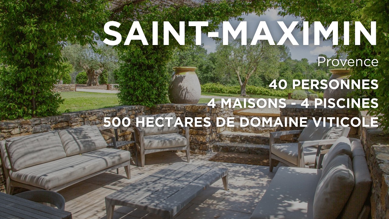 Bastides de luxe en Provence – 500 hectares de domaine viticole – Homanie