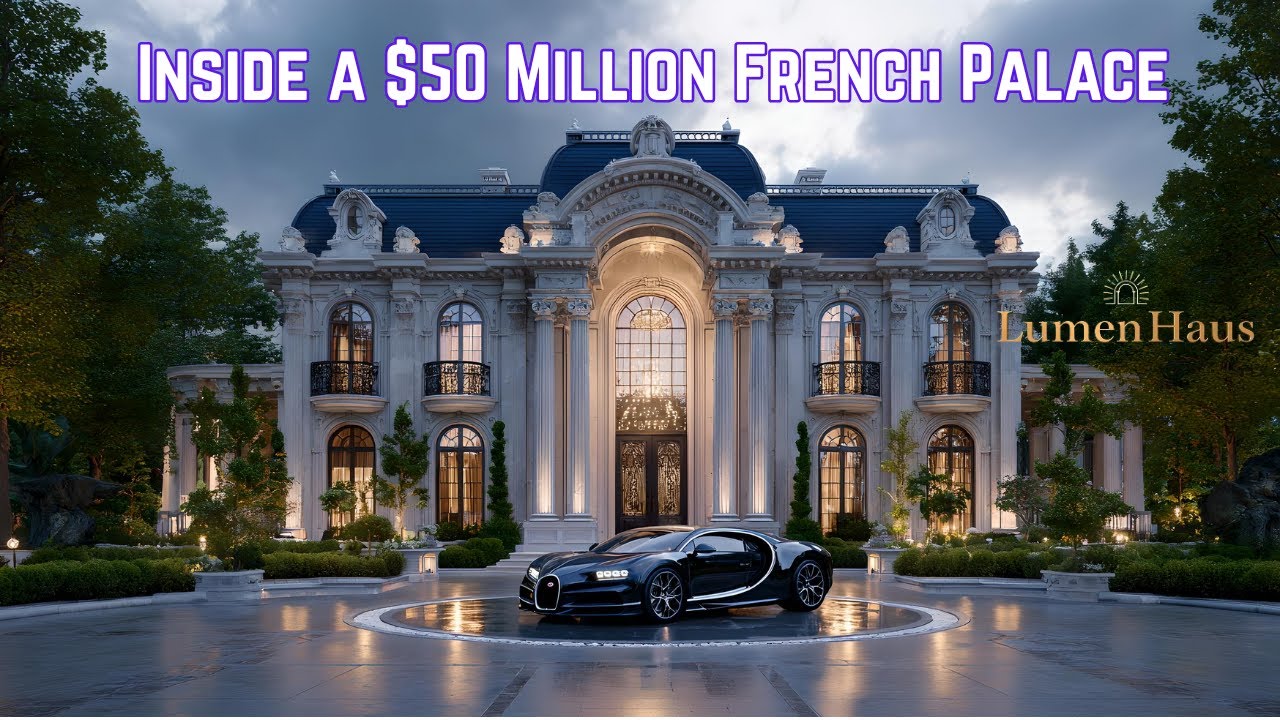 Inside a $50 Million French Palace | Luxury Mansion Tour by Lumenhaus