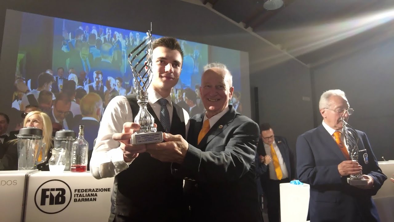 Andrea Moretto campione italiano barman