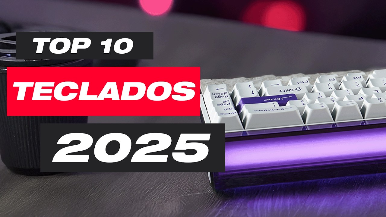TOP 10 melhores TECLADOS gamer custo-benefício BOM E BARATO em 2025 (R$ 100 até R$ 1000)