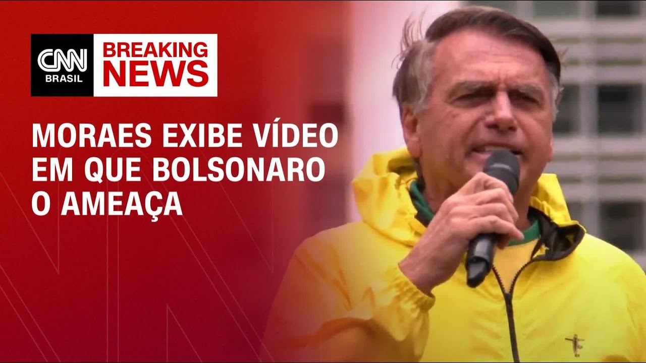 Moraes exibe vídeo de Bolsonaro no 7/9: 