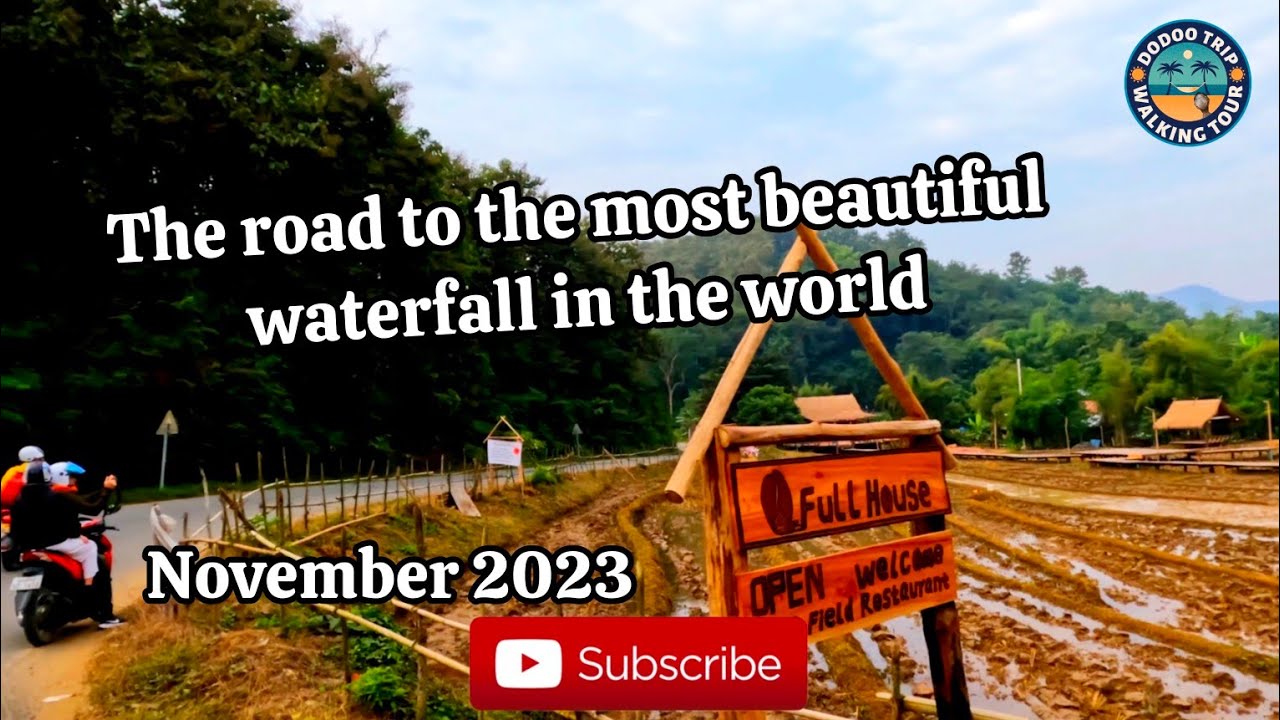 🇱🇦 From Luang Prabang to Kuang Si Waterfall - Driving Tour Laos