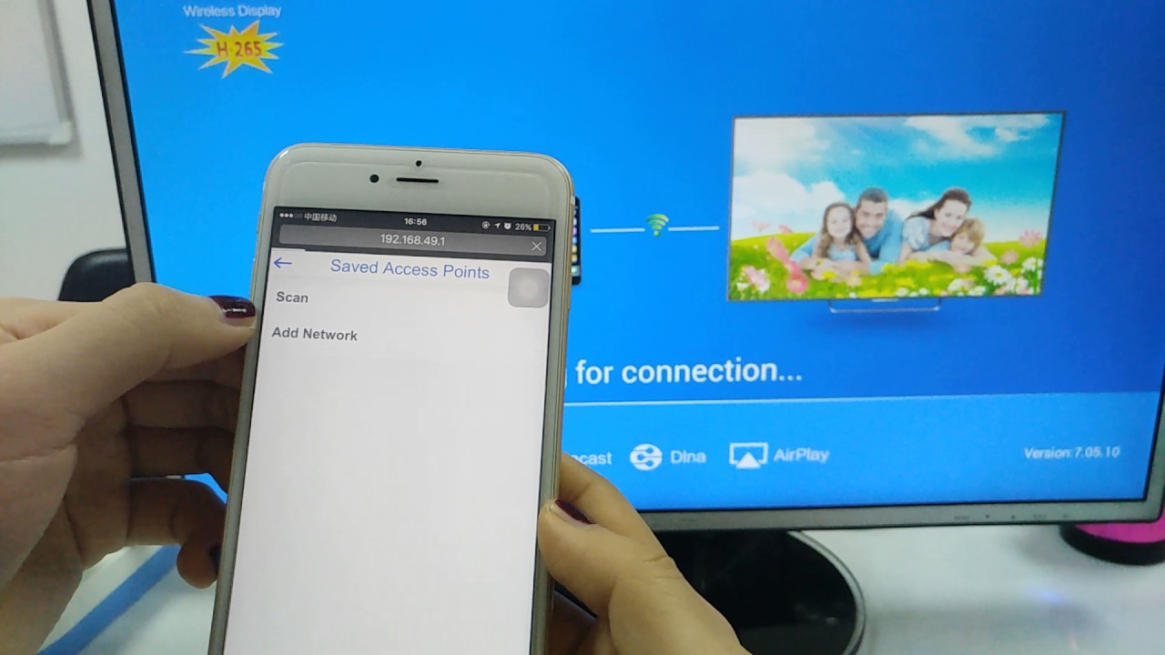 How to setup the wifi ,Wecast tv dongle