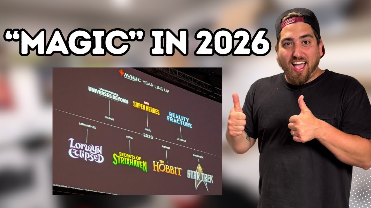 График выхода Magic the Gathering 2026....