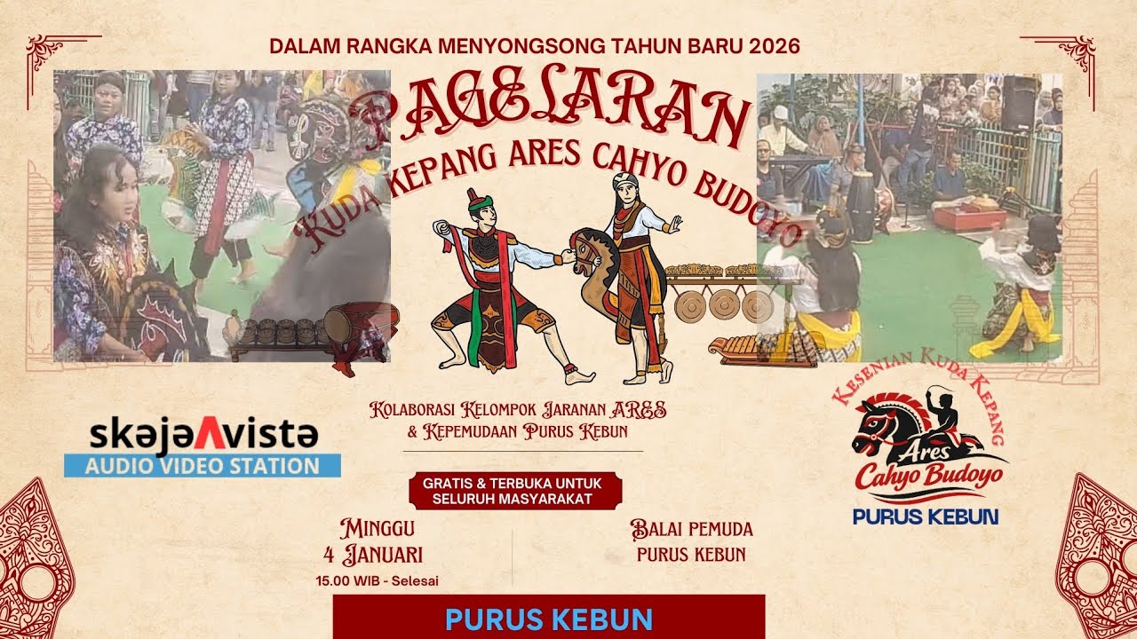 Pagelaran Kuda Kepang Purus Kebun 2026