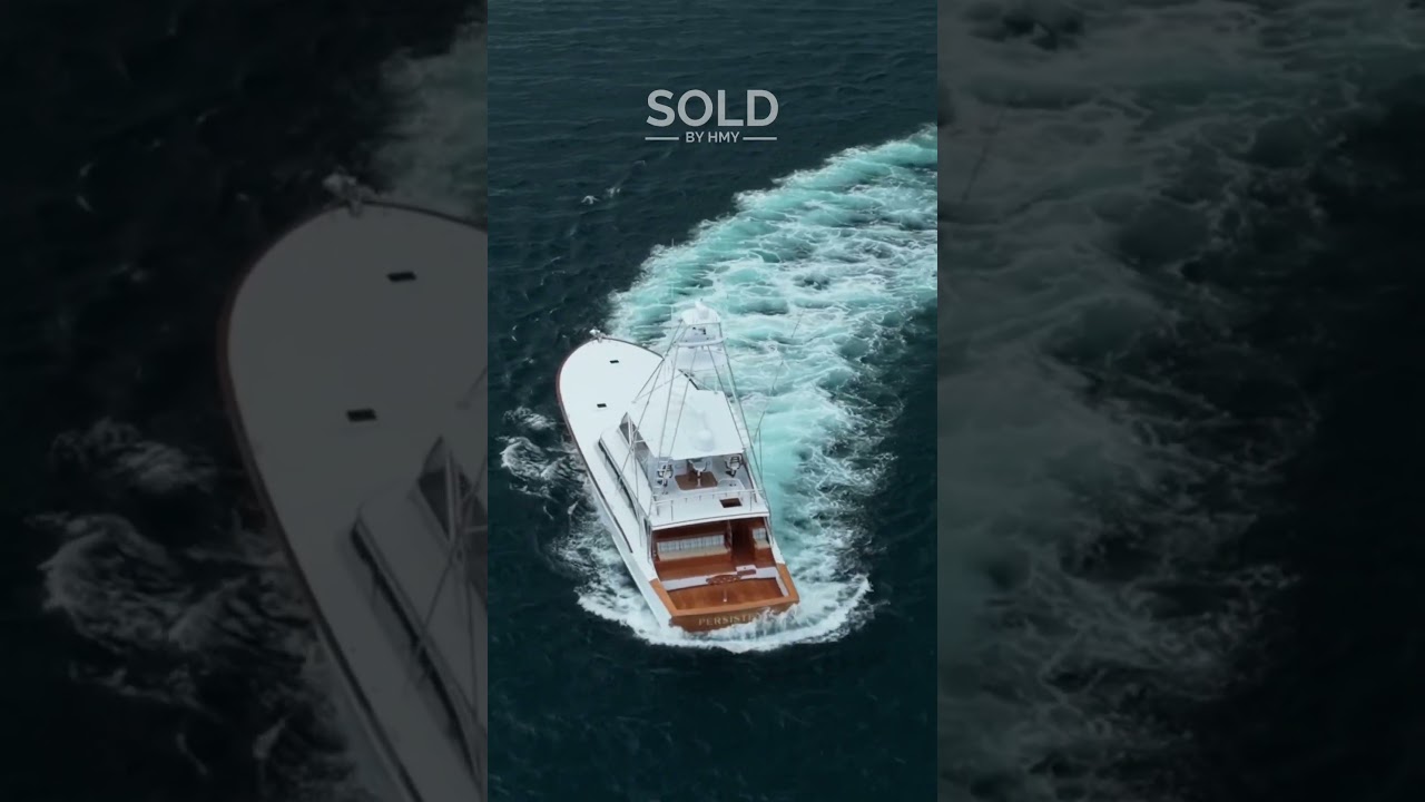 SOLD! Congrats to the new owners of this 2020 78' Rybovich!
