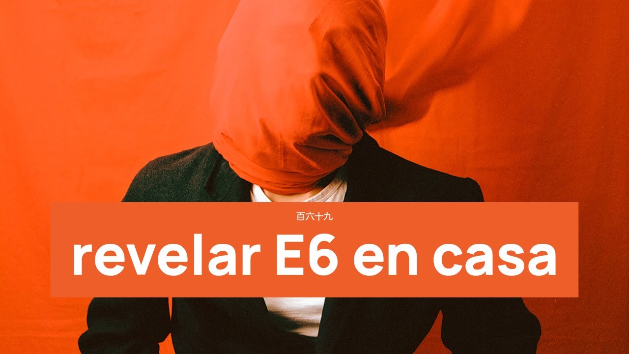 Como REVELAR DIAPOSITIVAS en casa - Proceso E6