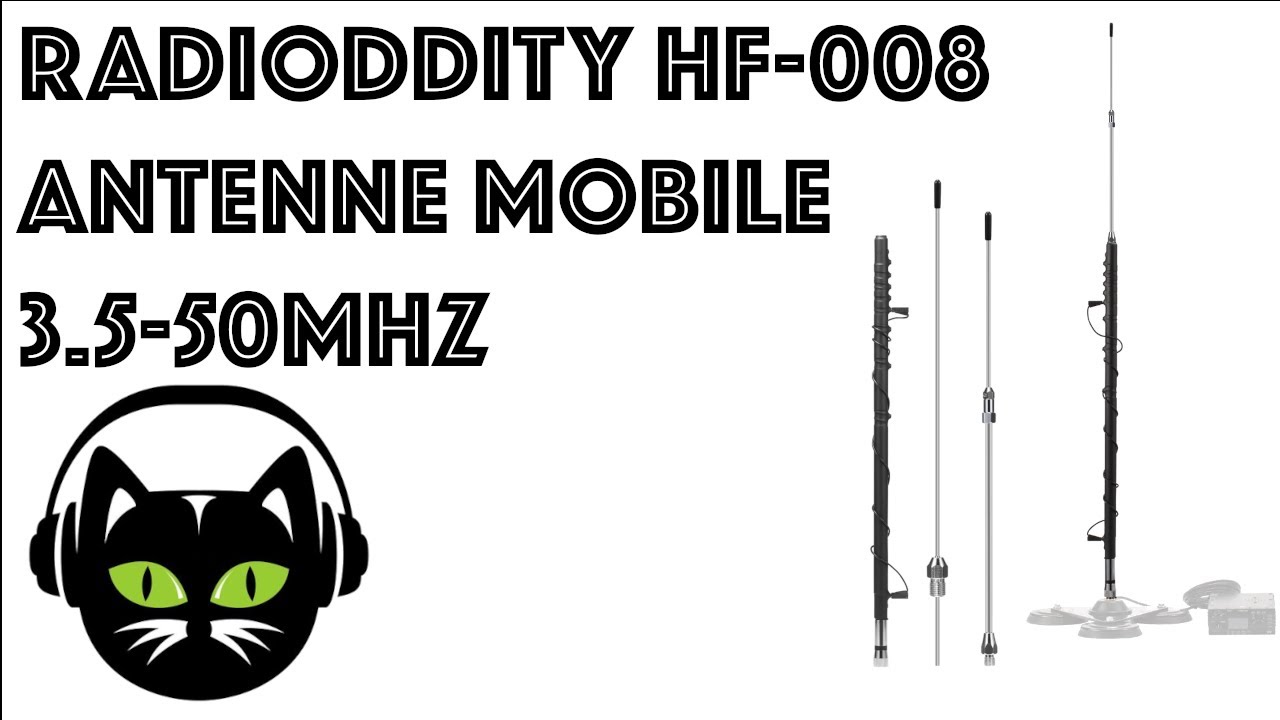 Antenne Radioddity HF-008 10 BANDES ! Présentation France