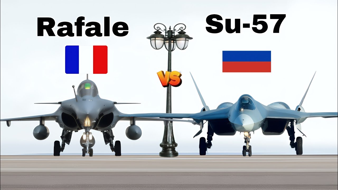 Su-57 Russia VS Rafale France | Full Comparison #russia #france