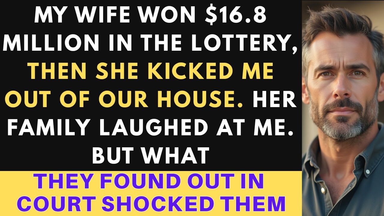 My Wife Won $16.8 Million and Her Family Kicked Me Out; Their Own Prenup Made Me $5.6 Million Richer