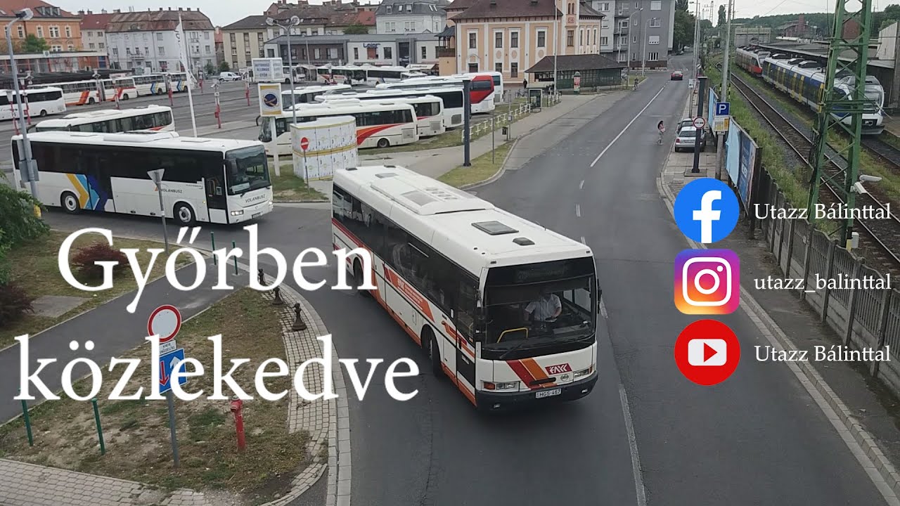 Buszok Győrben 2020