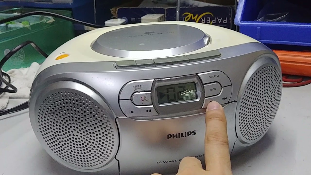 Philips CD/Cassette/收音機