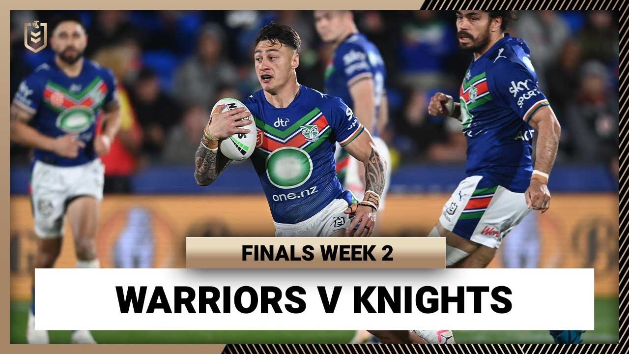 NRL Highlights | New Zealand Warriors v Newcastle Knights | NRL Finals Week 2 | Full Match Replay