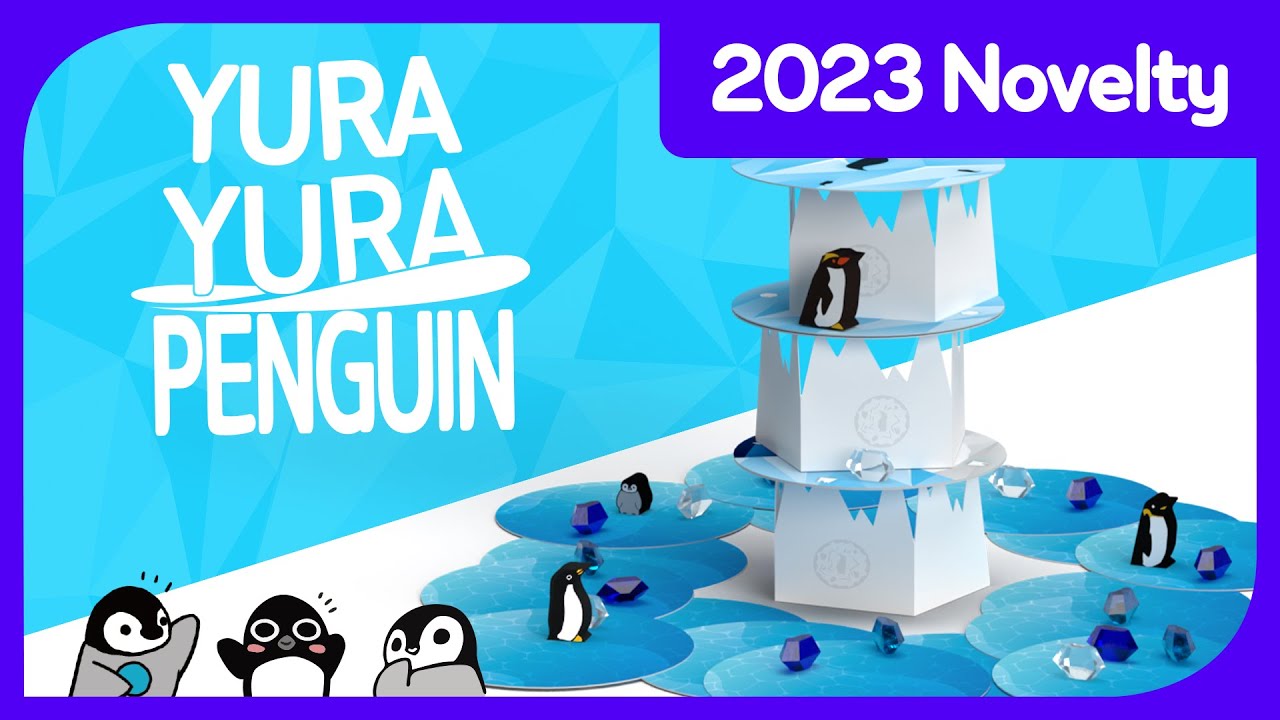 Yurayura Penguin : Cute Stacking and balancing game