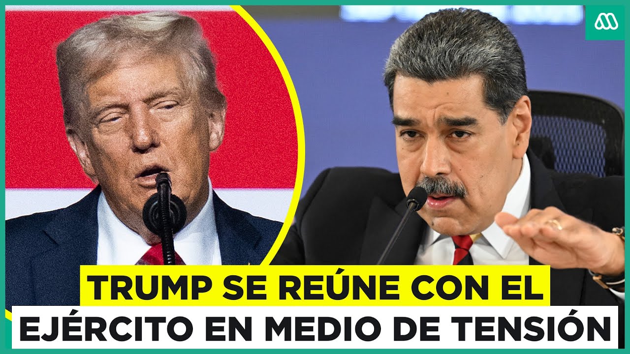 Tensión máxima en Venezuela: Donald Trump se reúne con el ejército