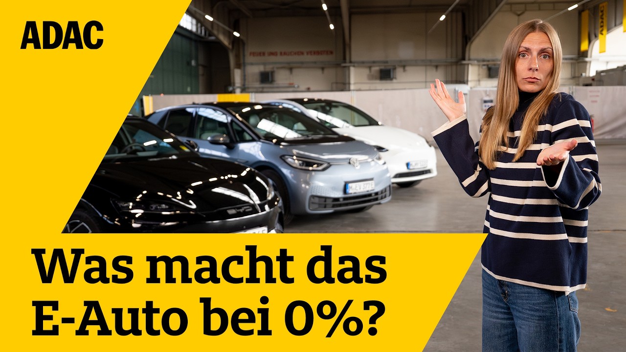 E-Autos leergefahren: ADAC prüft, was auf den letzten Metern geschieht | Unter Strom | 100