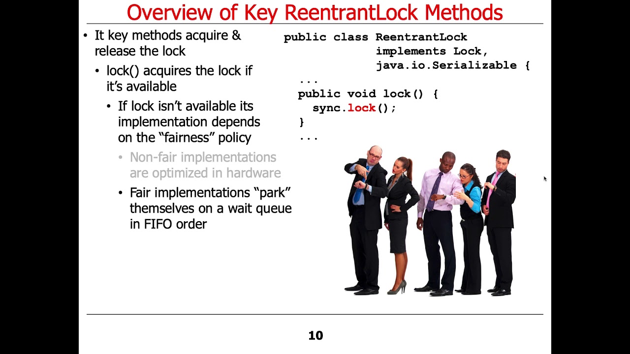 Java ReentrantLock: Key Methods