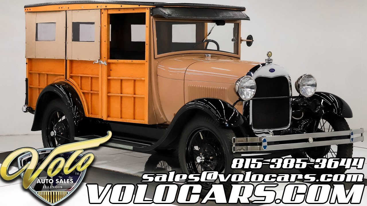 1929 Ford Model A Woody Station Wagon for sale at Volo Auto Museum (V20389)
