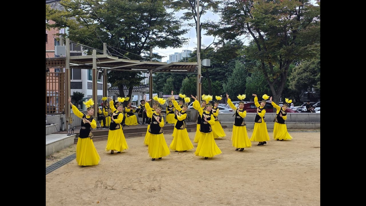 키르기스스탄 아디스 앙상블(Kyrgyzstan Adis Ensemble) in Incheon(수봉민속놀이마당/은율탈춤전수관 마당) 초청 공연 _ 첫번째 영상(20251012)