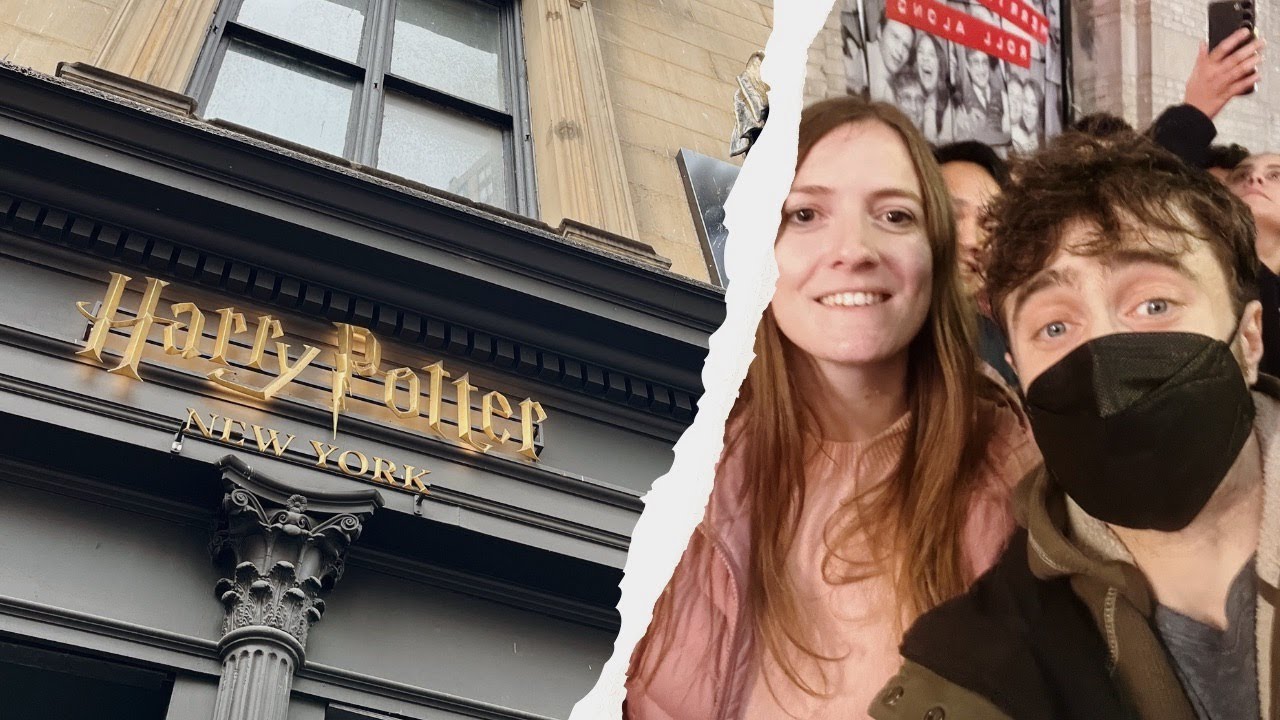 JE DÉCOUVRE LA BOUTIQUE HARRY POTTER NEW YORK ET RENCONTRE DANIEL RADCLIFFE 🤩