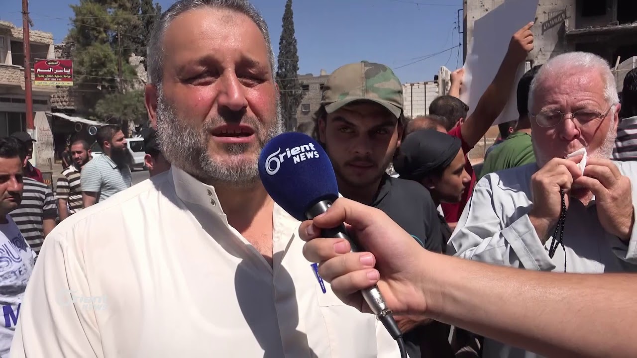 مظاهرة في مدينة أريحا بإدلب دعماً للثورة