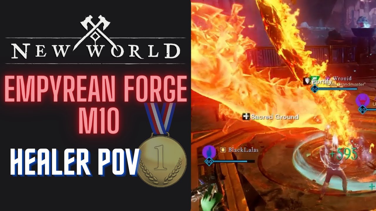 New World - Empyrean Forge M10 Gold [Healer POV]