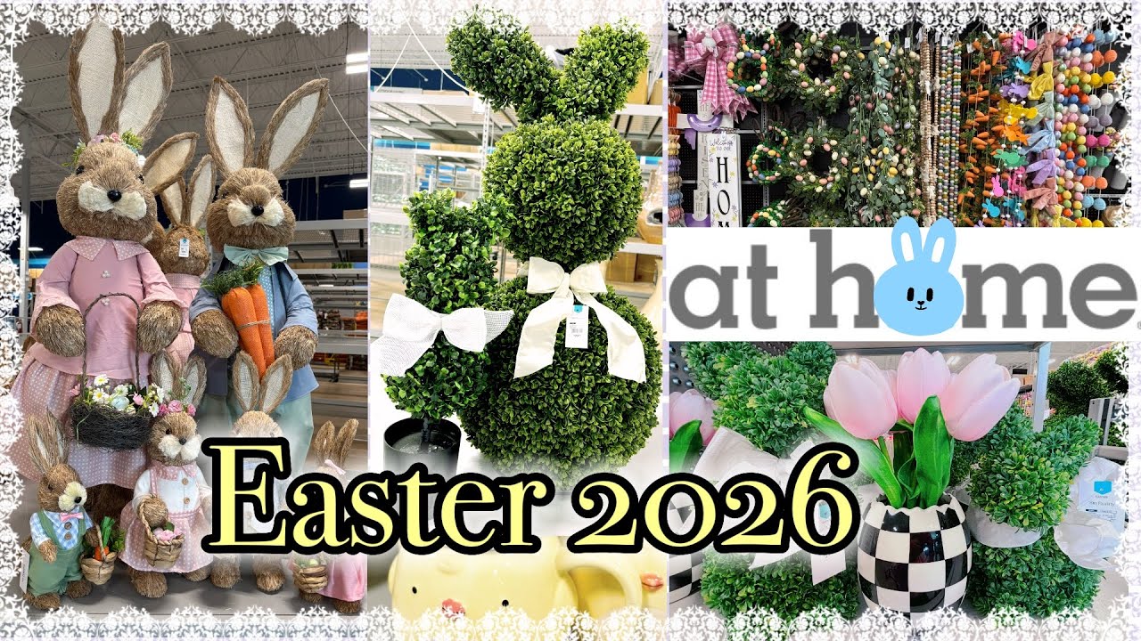 🐰ПРЕКРАСНАЯ ПАСХА 2026 В МАГАЗИНЕ AT HOME!