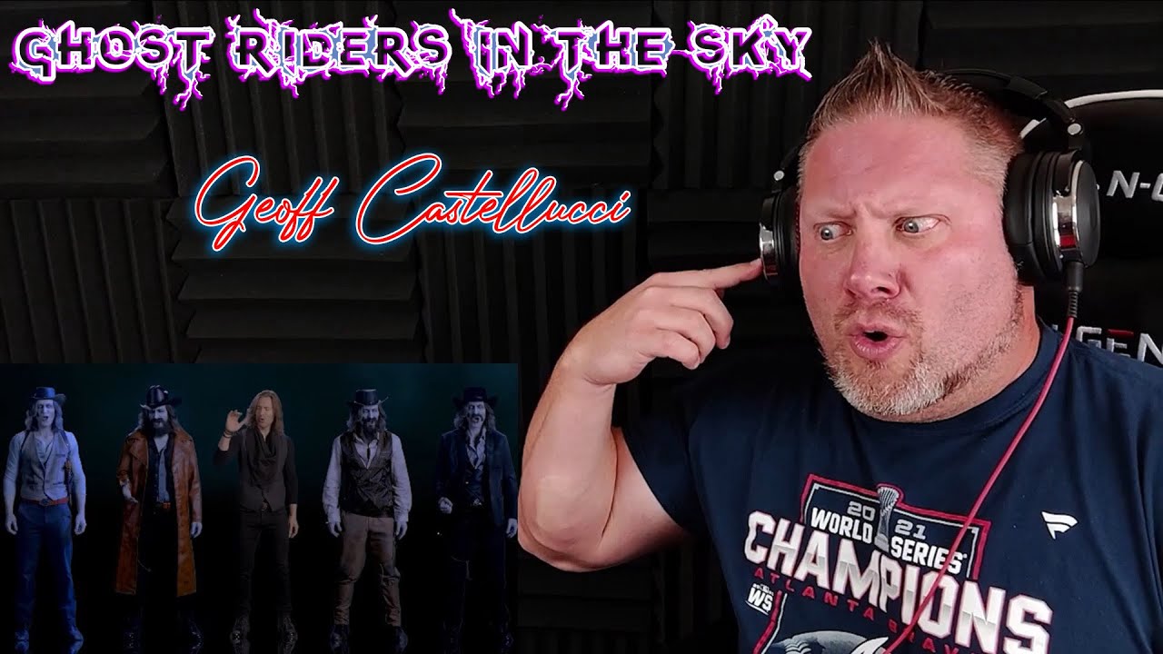 GHOST RIDERS IN THE SKY | Low Bass Singer Cover | Geoff Castellucci | REACTION