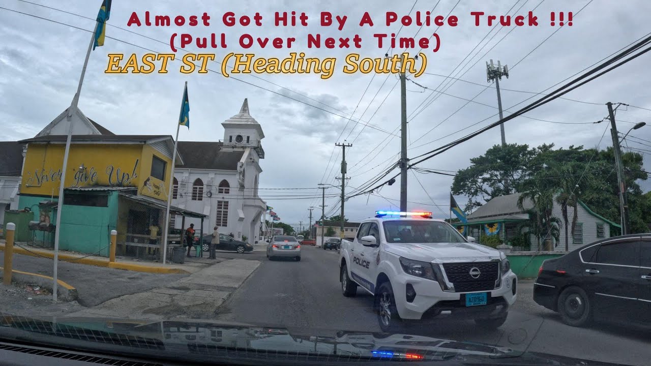 DRIVING AROUND PARTS OF NASSAU BAHAMAS...