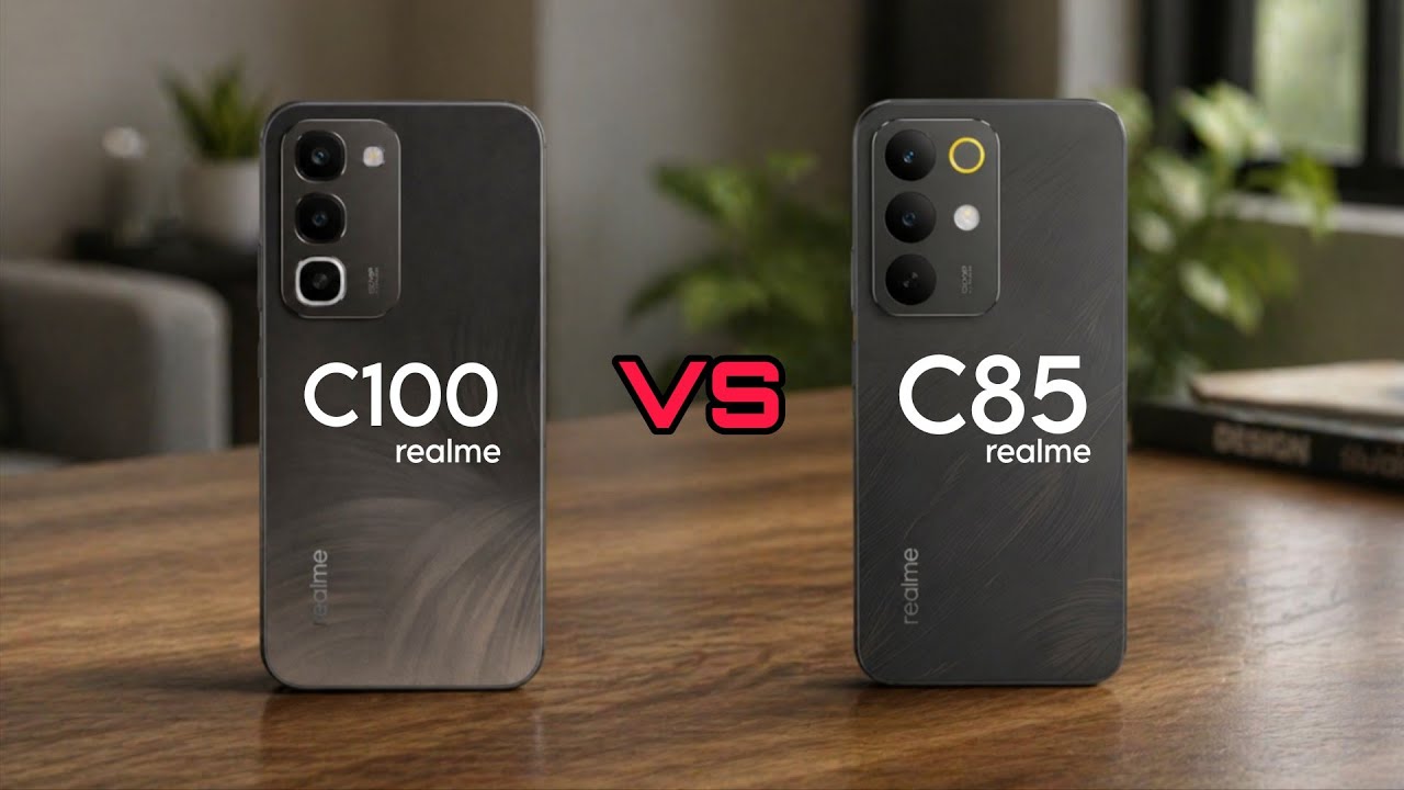 Realme C100 против Realme C85